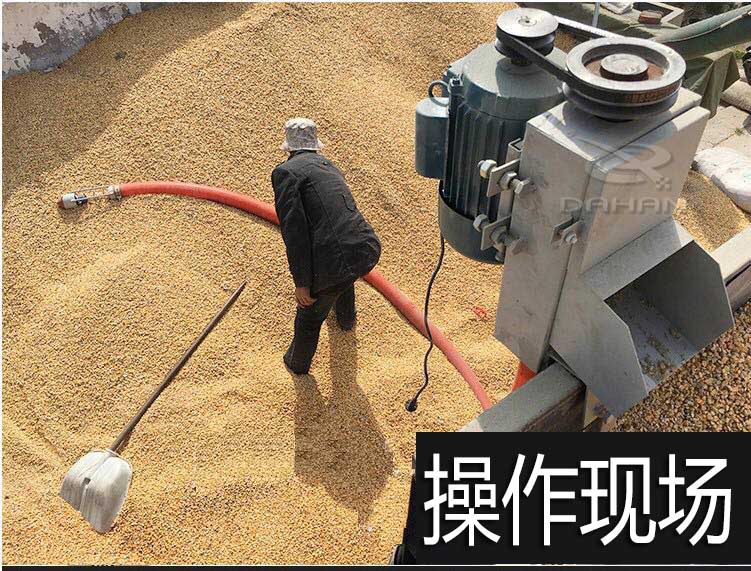 蛟龍軟管吸糧機