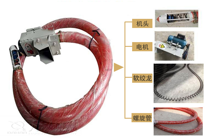 軟管吸沙機結構