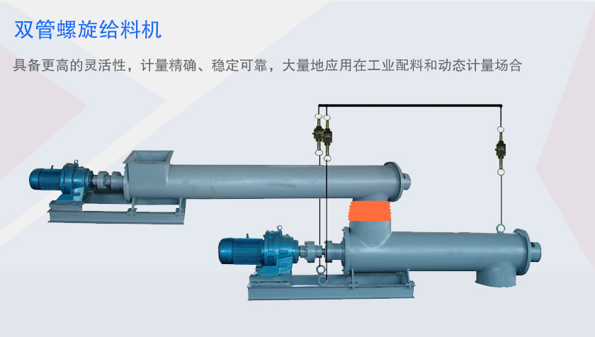 雙管式螺旋給料機